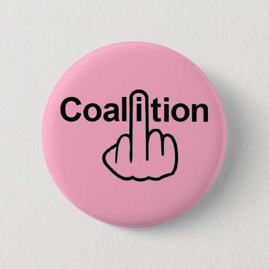 Button Coalition Flip (Voorkant)