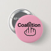 Button Coalition Flip (Voorkant /achterkant)