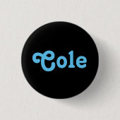 Button Cole (Voorkant)