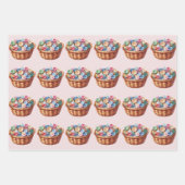 Button Collectie Naaimanden Inpakpapier Vel (Voorkant 2)