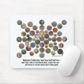 Button Collector Muismat (Met muis)