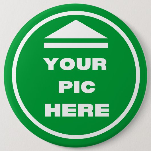 Button Colossal 6 inch - Voeg uw Afbeelding (Voorkant)