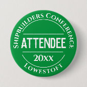 Button conferentietoegangspasje (Voorkant)