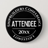 Button conferentietoegangspasje (Voorkant)