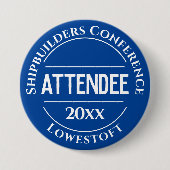 Button conferentietoegangspasje (Voorkant)