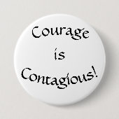 Button, Courage is besmettelijke Button (Voorkant)