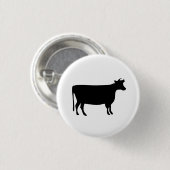 Button "Cow" Pictogram (Voorkant /achterkant)