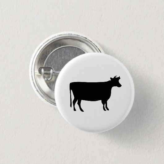 Button "Cow" Pictogram (Voorkant /achterkant)