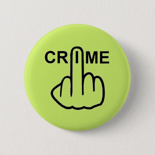 Button Crime Flip (Voorkant)