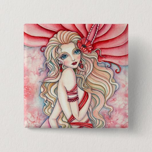 Button - Crimson Glamor (Voorkant)