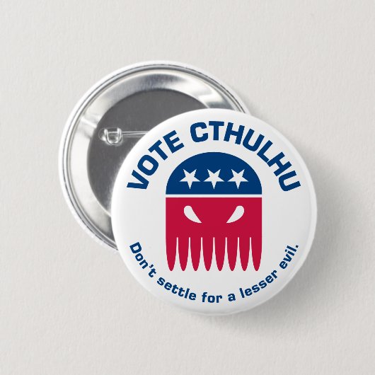 Button Cthulhu (Voorkant /achterkant)