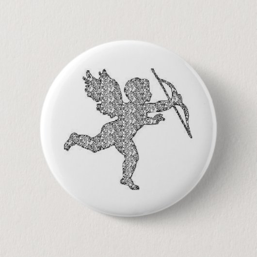 Button Cupid Silver (Voorkant)