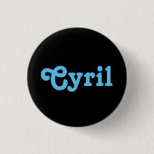 Button Cyril (Voorkant)