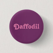 Button Daffodil (Voorkant)