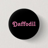 Button Daffodil (Voorkant)