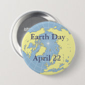 Button - Dag van de Aarde (Voorkant /achterkant)