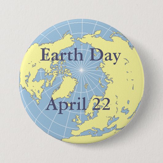 Button - Dag van de Aarde (Voorkant)
