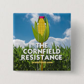 Button - de Cornfield Resistentie (Voorkant)