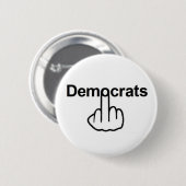 Button-democraten Ronde Button 5,7 Cm (Voorkant /achterkant)