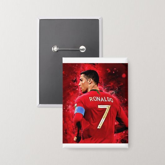 button designed for CR7 fan. (Voorkant / Achterkant)