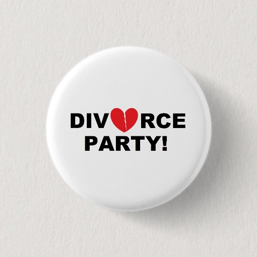 Button "Divorce Party" (Voorkant)