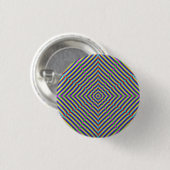 Button Dizzy Geometry (Voorkant /achterkant)