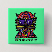 Button "Dope Evolution" op het plein (Voorkant)