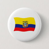 Button Ecuador-vlag (Voorkant)