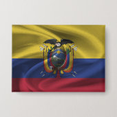 Button Ecuador-vlag (Voorkant)