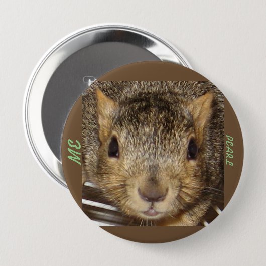 Button eekhoorn (Voorkant /achterkant)