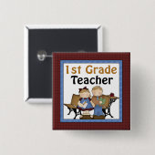 Button eerste graad leraar (Voorkant /achterkant)