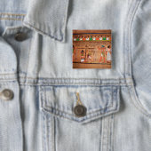 Button Egypte-Hieroglyphs (In situ)