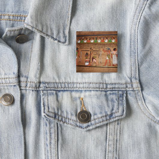 Button Egypte-Hieroglyphs (In situ)
