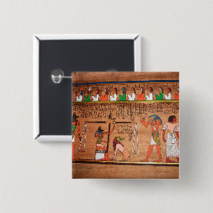 Button Egypte-Hieroglyphs
