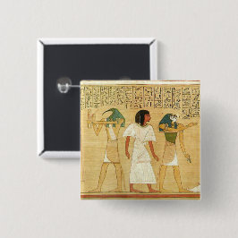 Button Egypte-Hieroglyphs