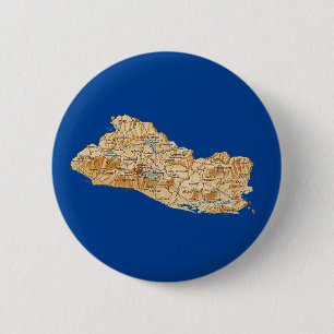 Button El Salvador Map