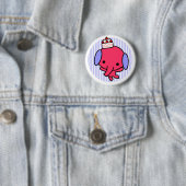 Button - Elephant - Blauwe strepen (In situ)