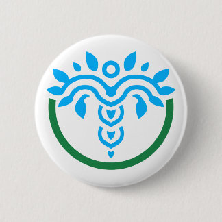 BUTTON. Embleem = geen handbediende Ronde Button 5,7 Cm