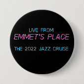 Button - Emmet Cohen Trio 2022 Jazz Cruise (Voorkant)
