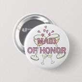 Button: Eredienster Ronde Button 5,7 Cm (Voorkant /achterkant)