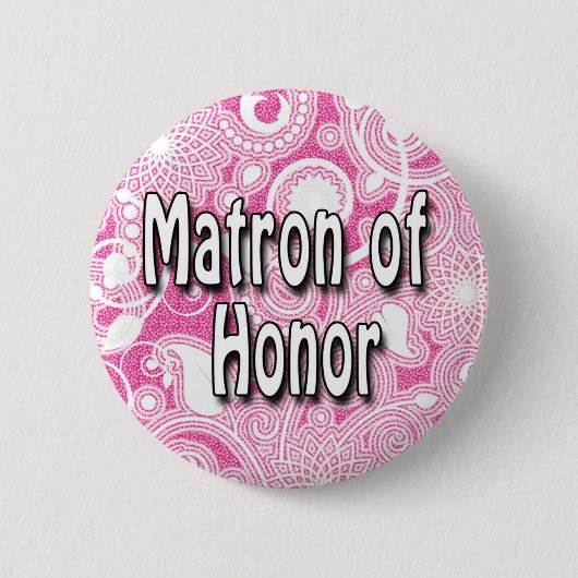 Button: Ereheer Ronde Button 5,7 Cm (Voorkant)