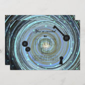 Button Eyes & Skeleton Sleutel Andere Wereldpartij Kaart (Voorkant / Achterkant)