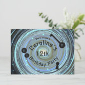 Button Eyes & Skeleton Sleutel Andere Wereldpartij Kaart (Staand voorkant)