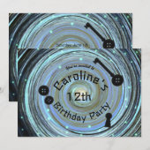 Button Eyes & Skeleton Sleutel Andere Wereldpartij Kaart (Voorkant / Achterkant)