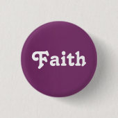 Button Faith (Voorkant)