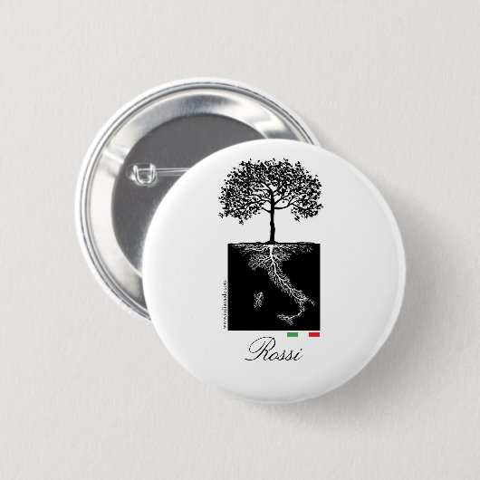 Button Famiglia Italiana (Voorkant /achterkant)