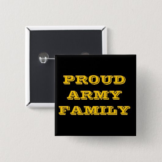 Button familie van het leger (Voorkant /achterkant)