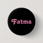 Button Fatma (Voorkant)
