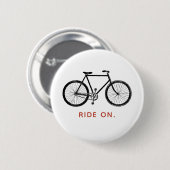Button fiets, ride aan (Voorkant /achterkant)
