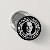 Button financieel terrorisme (Voorkant /achterkant)